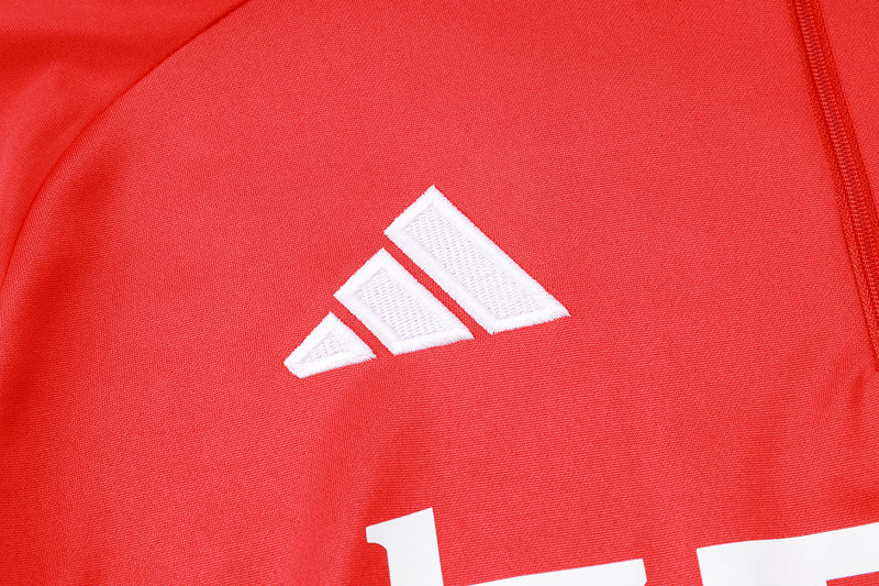 KIT PRÉ JOGO - MANCHESTER UNITED - VERMELHO - 24/25