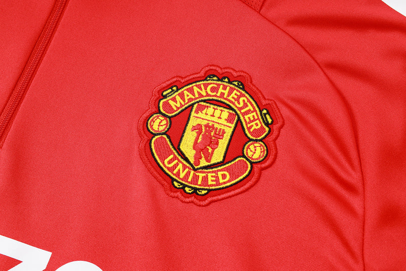 KIT PRÉ JOGO - MANCHESTER UNITED - VERMELHO - 24/25