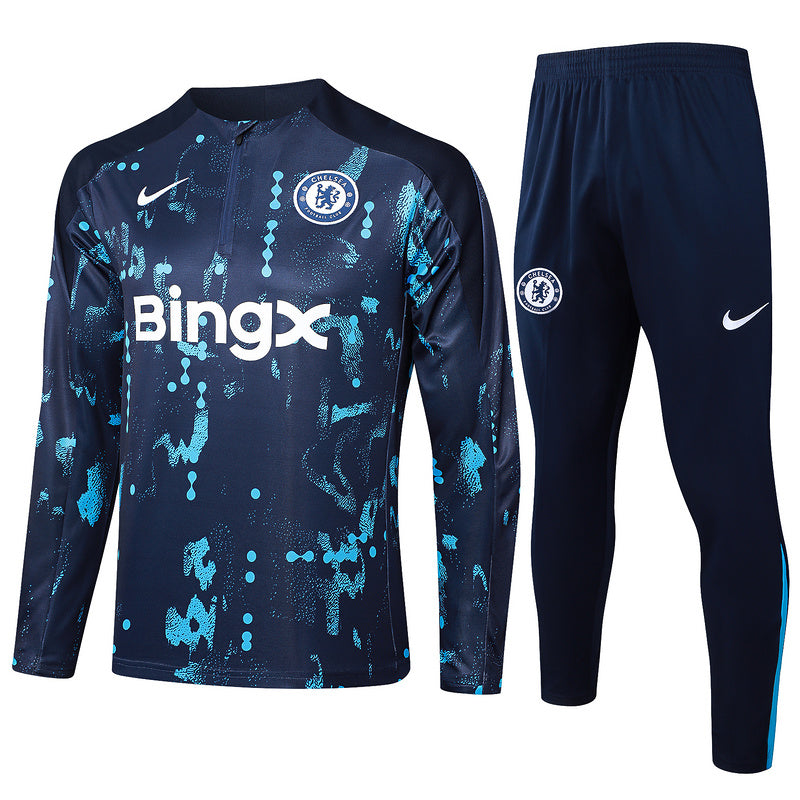 KIT PRÉ JOGO -CHELSEA - AZUL ESCURO - 24/25