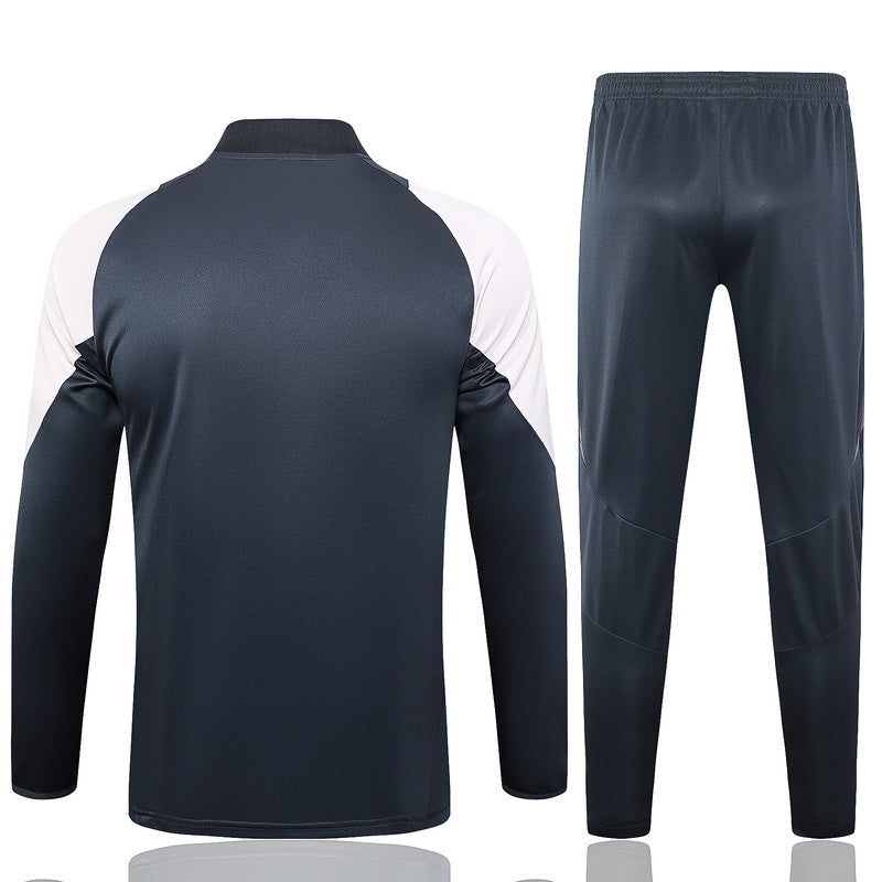 KIT PRÉ JOGO - REAL MADRID - PRETO E CINZA - 24/25