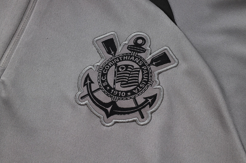 KIT PRÉ JOGO -CORINTHIANS - CINZA - 24/25