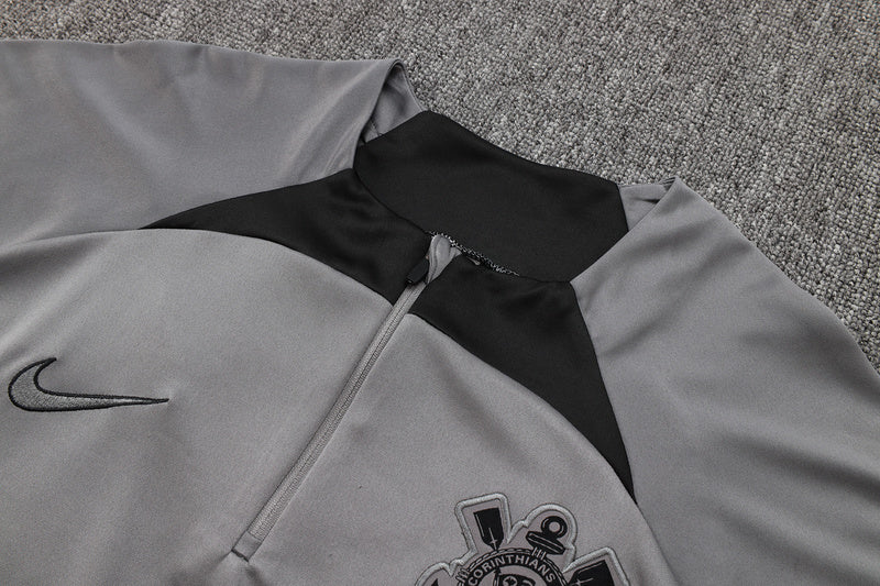 KIT PRÉ JOGO -CORINTHIANS - CINZA - 24/25
