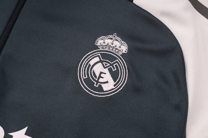 KIT PRÉ JOGO - REAL MADRID - PRETO E CINZA - 24/25