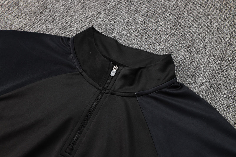 KIT PRÉ JOGO - MANCHESTER UNITED - PRETO - 24/25