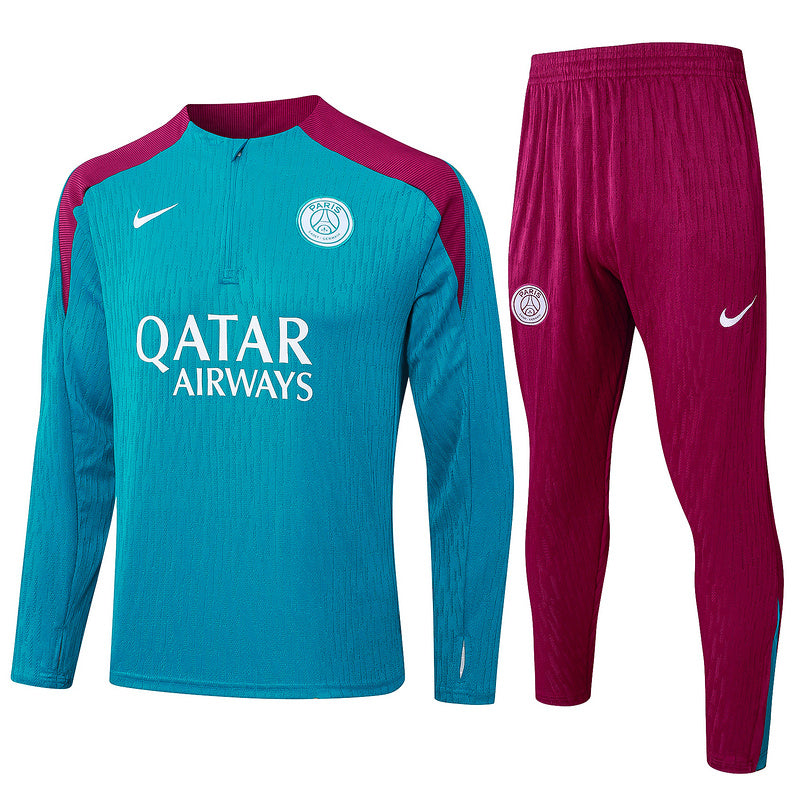KIT PRÉ JOGO - PARIS SAINT GERMAIN - AZUL E ROXO - 24/25