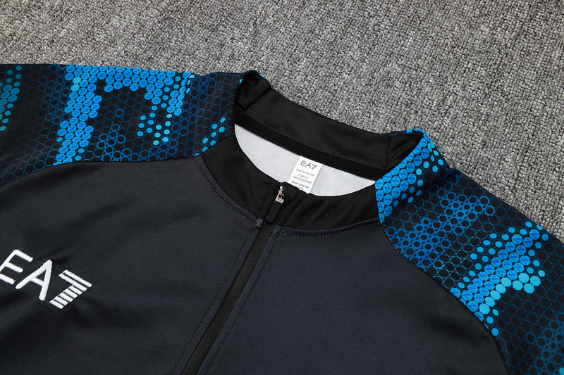 KIT PRÉ JOGO - NAPOLI - AZUL ESCURO - 24/25
