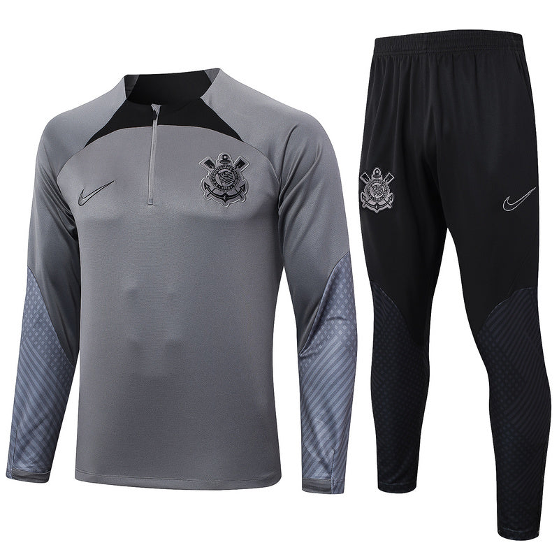 KIT PRÉ JOGO -CORINTHIANS - CINZA - 24/25