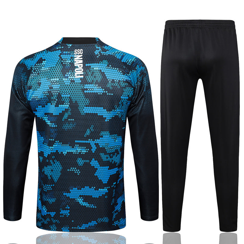 KIT PRÉ JOGO - NAPOLI - AZUL ESCURO - 24/25