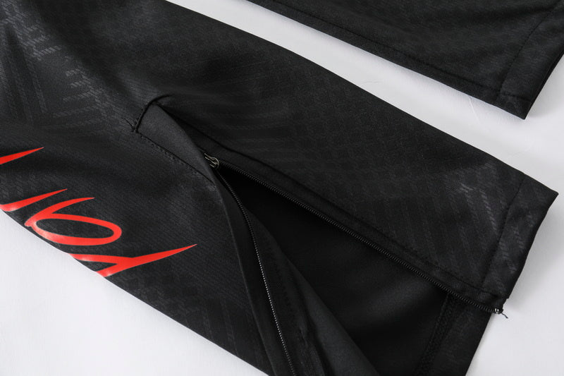 KIT PRÉ JOGO - PARIS SAINT GERMAIN (PSG) - PRETO E AZUL ESCURO
