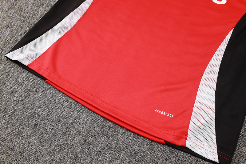 KIT PRÉ JOGO - MANCHESTER UNITED - VERMELHO - 24/25