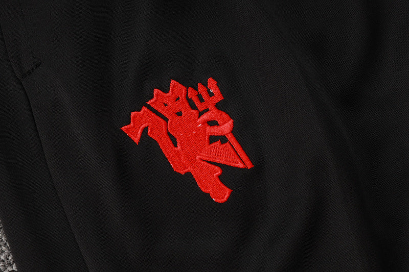 KIT PRÉ JOGO - MANCHESTER UNITED - PRETO - 24/25