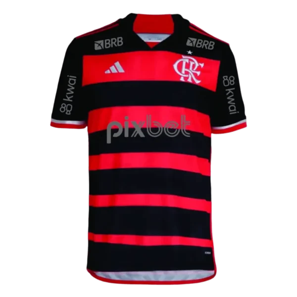 Camisa do Flamengo 2024/25 Home + Patrocí1nios