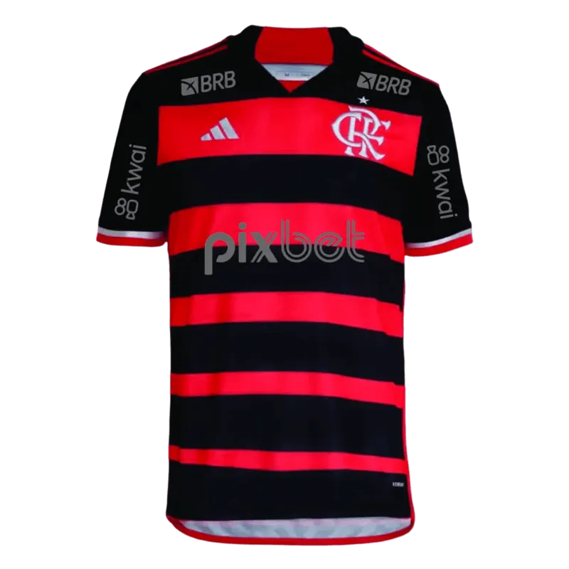 Camisa do Flamengo 2024/25 Home + Patrocí1nios