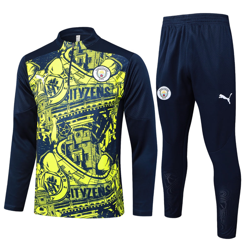 KIT PRÉ JOGO - Manchester city